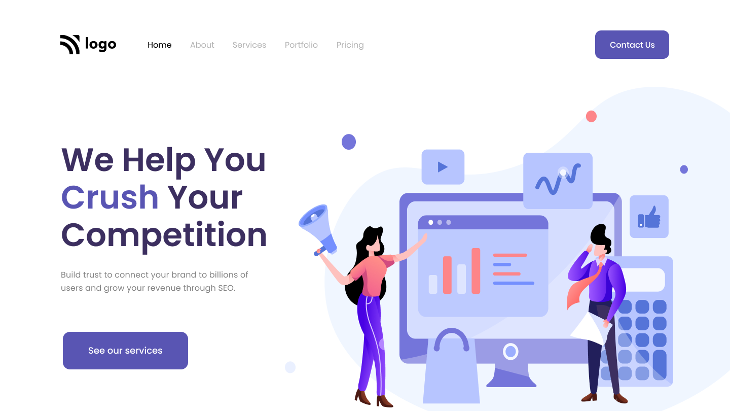 Digital Marketing Homepage